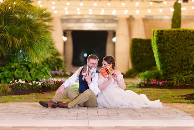 Another beautiful wedding at @21maineventsnorthbeach this past Thursday. They even had some time to read their favorite books…