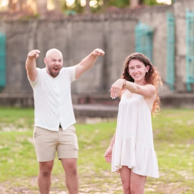 This was a cute couple for their surprise proposal at Huntington yesterday. She thought they were just coming…