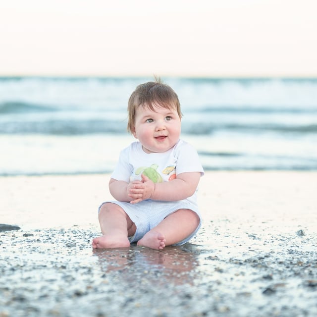 This was a really fun family up in North Myrtle Beach. The little guy was a little tough…