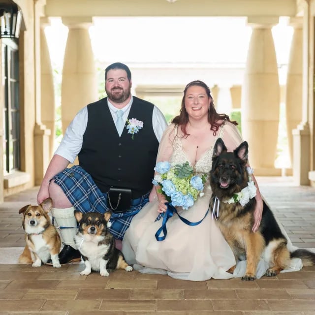 We had three very good girls that were the stars at this wedding. I always get excited when…