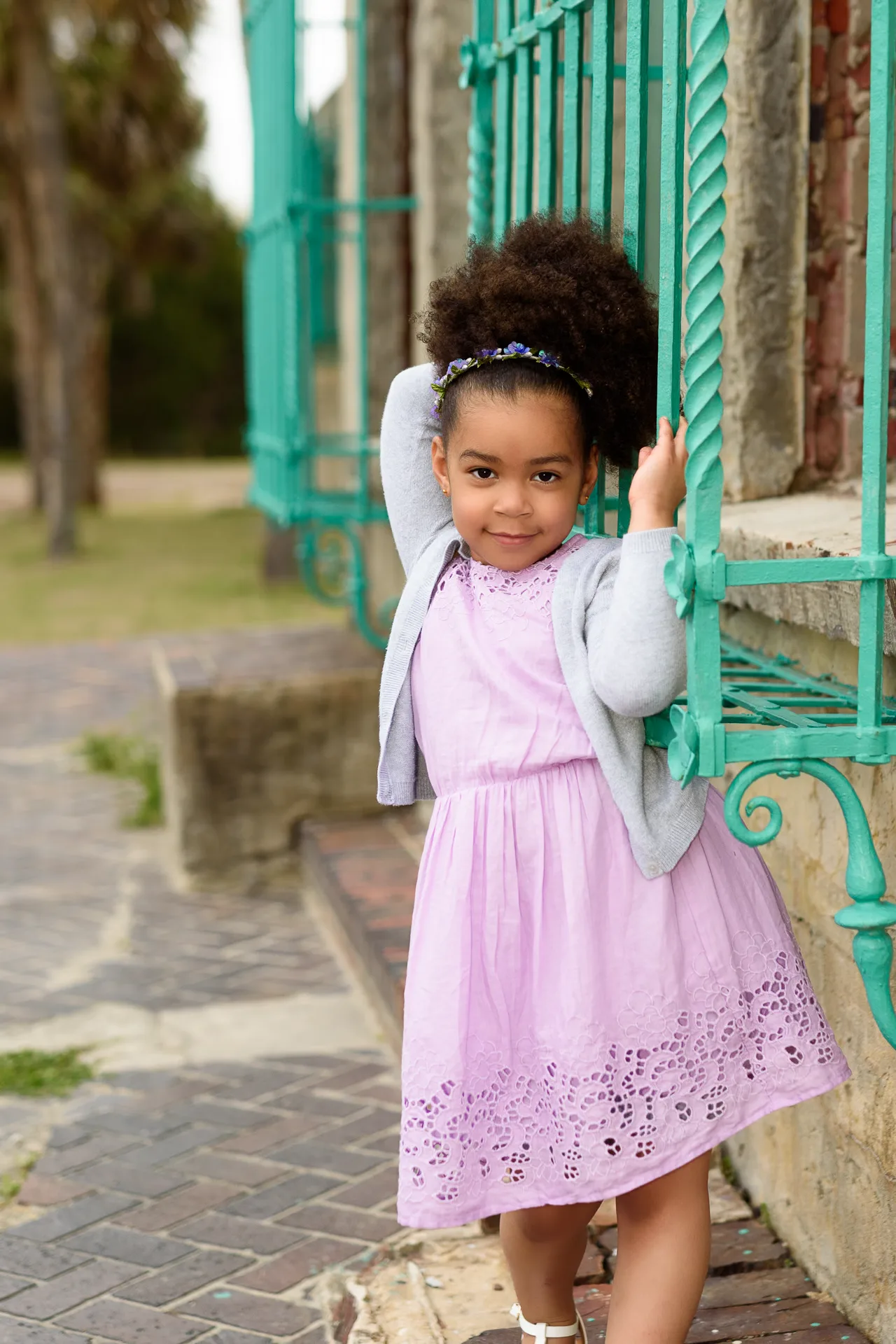 Pose by the window - Atalaya Castle
