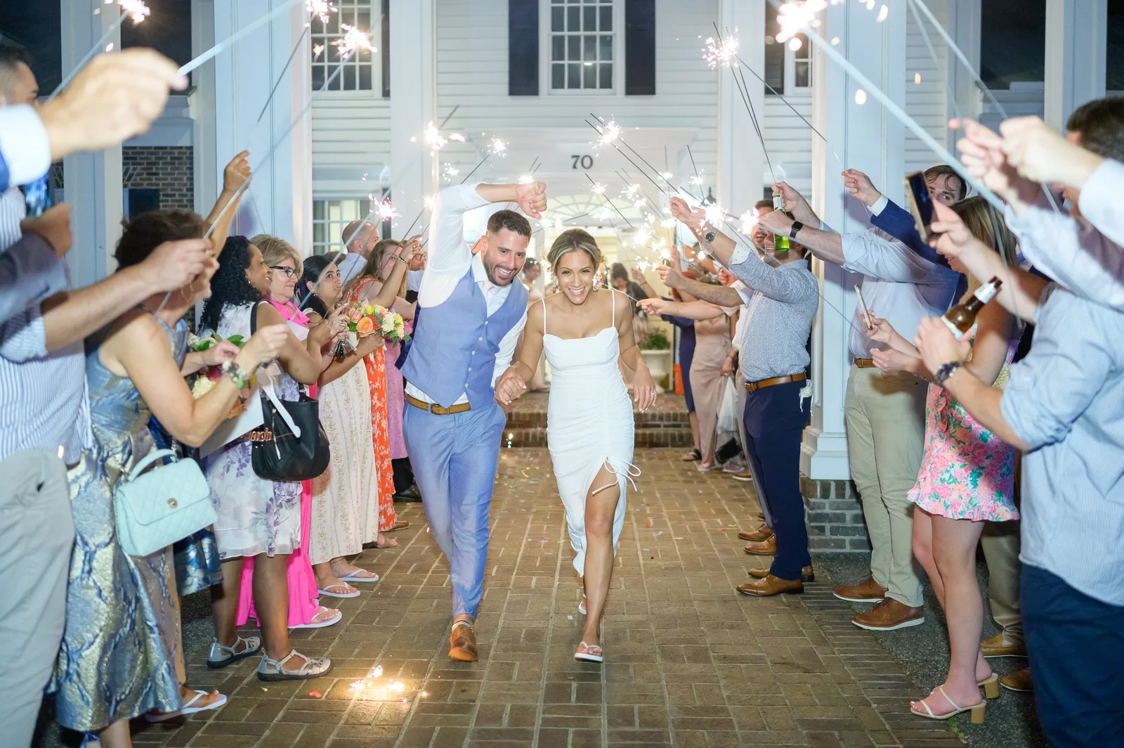Sparkler exit - Pawleys Plantation Golf & Country Club