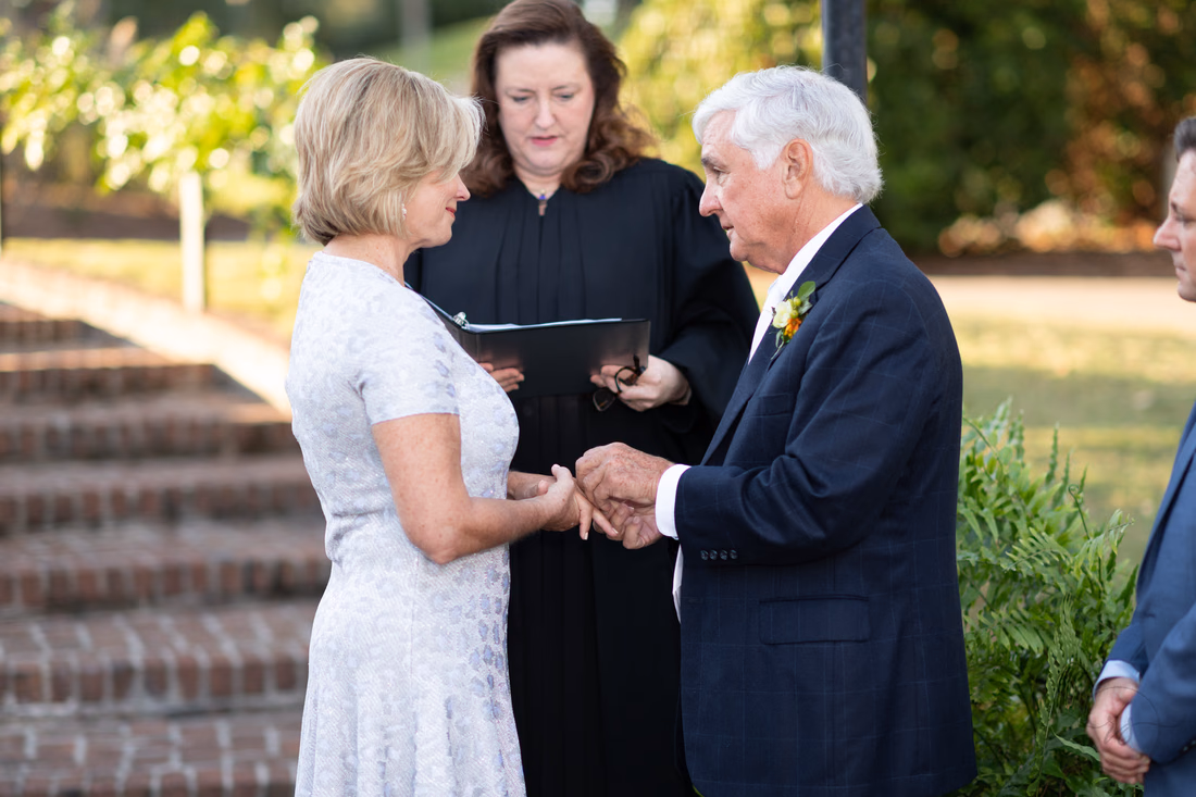 Exchanging of rings - Dunes Golf and Beach Club - Myrtle Beach