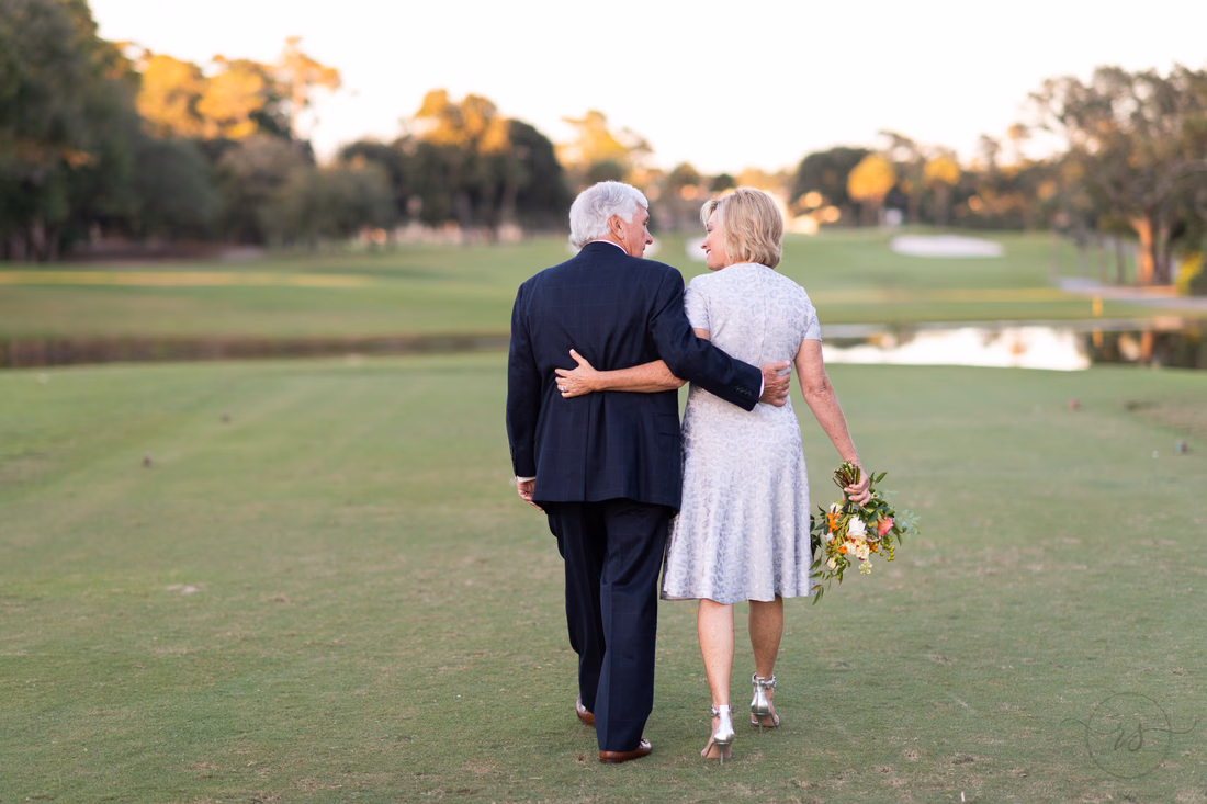 Walking together towards the golf course - Dunes Golf and Beach Club - Myrtle Beach