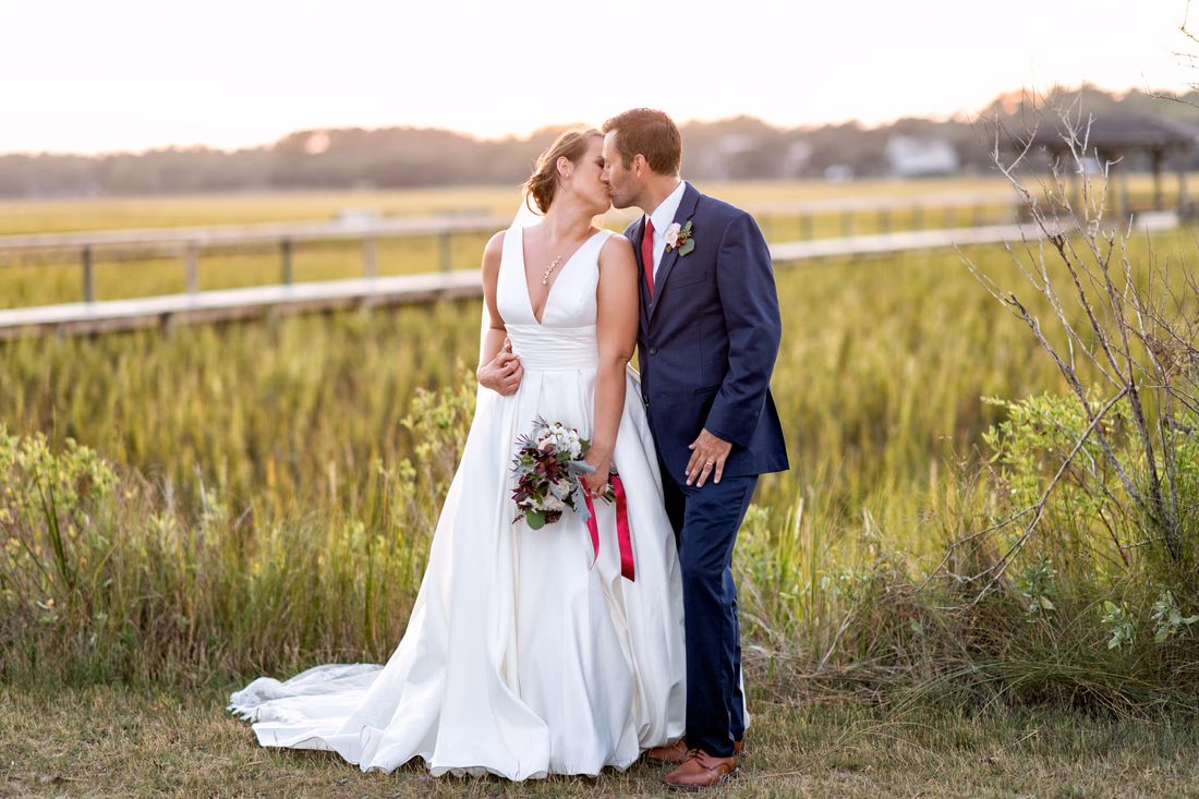 Sunset kiss on the marsh - Pelican Inn - Pawleys Island