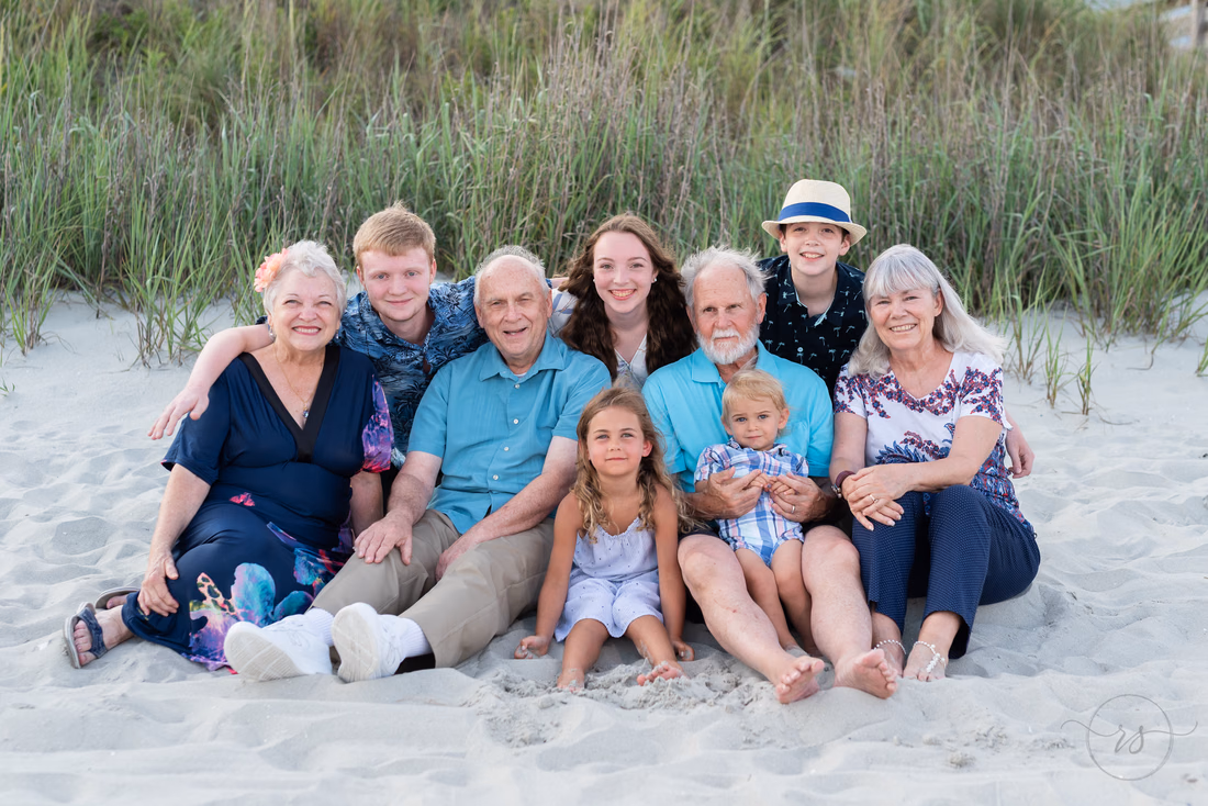 Family pictures at their beach house - Myrtle Beach