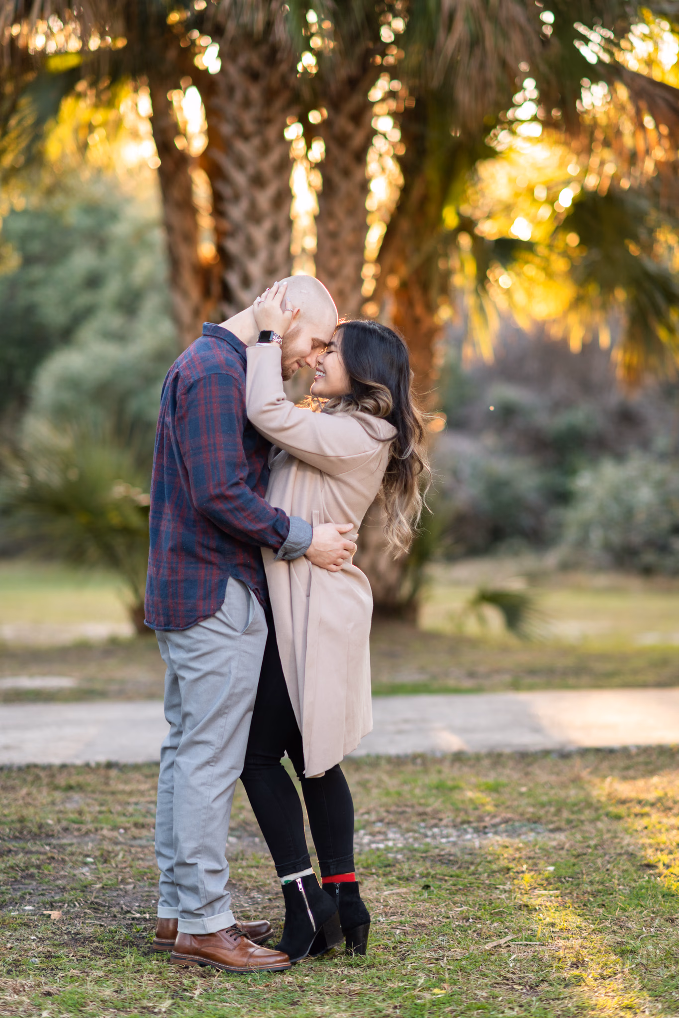 Pulling fiance in - Huntington Beach State Park