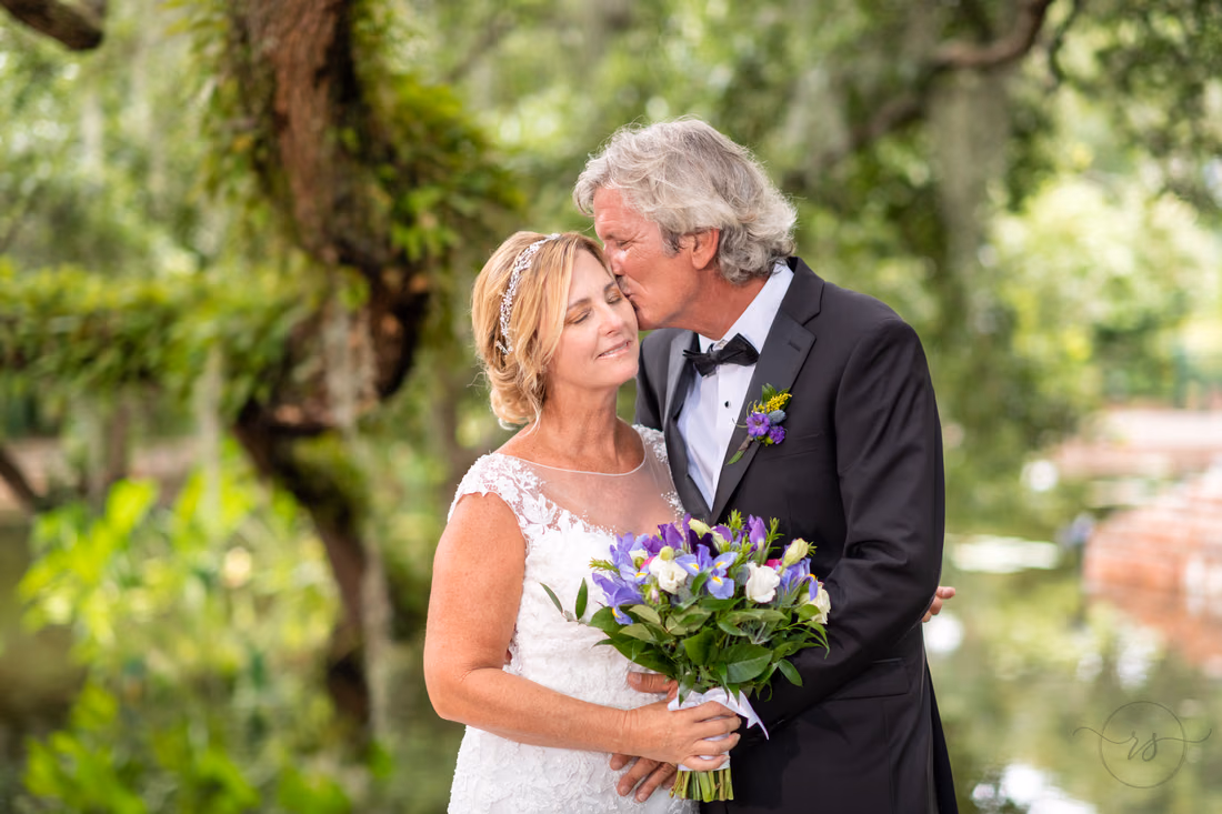 Kiss on the cheek - Diana of the Chase Pool - Brookgreen Gardens