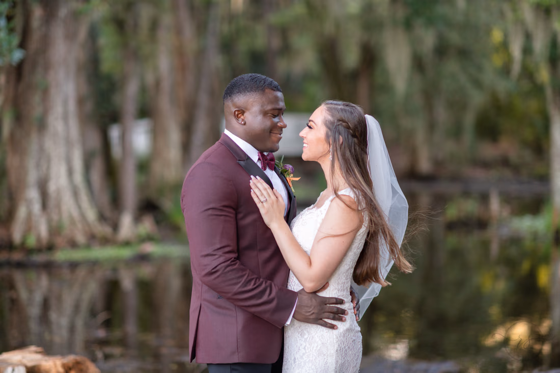 Portraits with the white bridge in the background - Magnolia Plantation - Charleston, SC