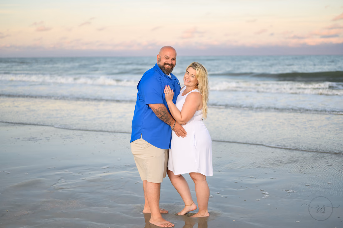 Portrait by the ocean - Huntington Beach State Park