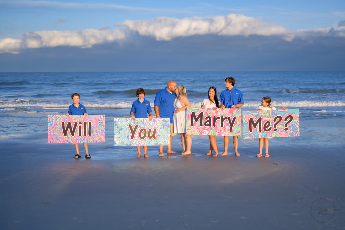 Will you marry me? - Huntington Beach State Park