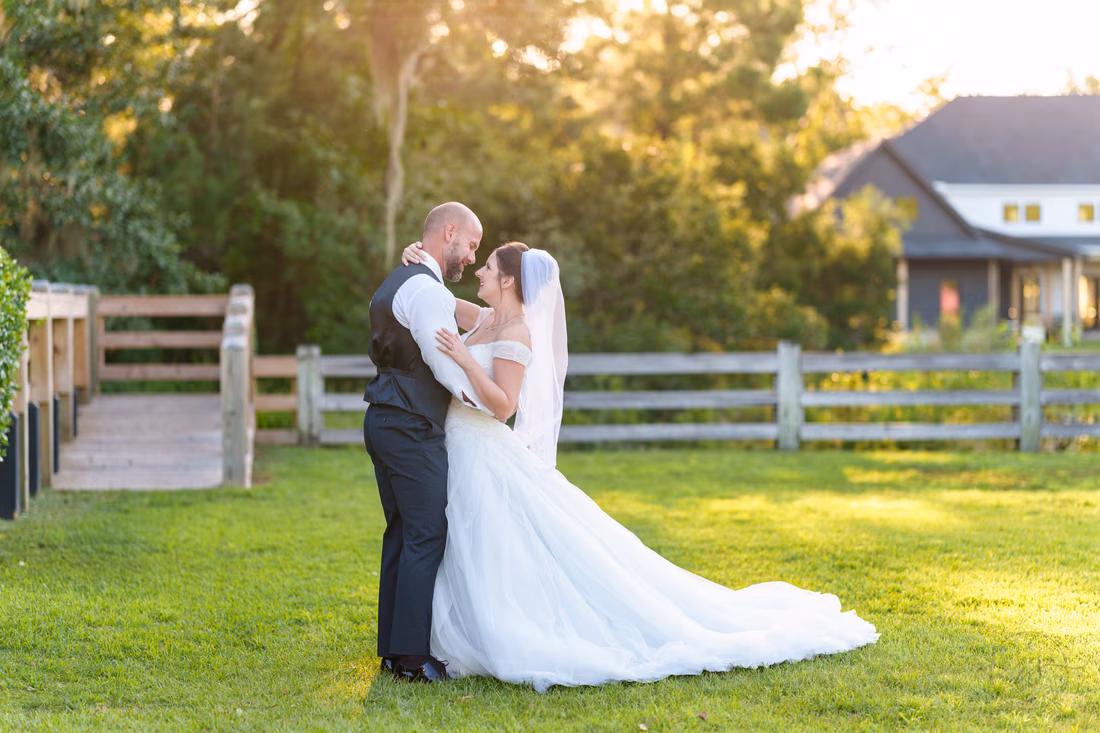 Big smiles on the lawn - The Pavilion at Pepper Plantation
