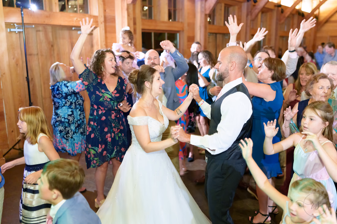 Fun on the dance floor - The Pavilion at Pepper Plantation