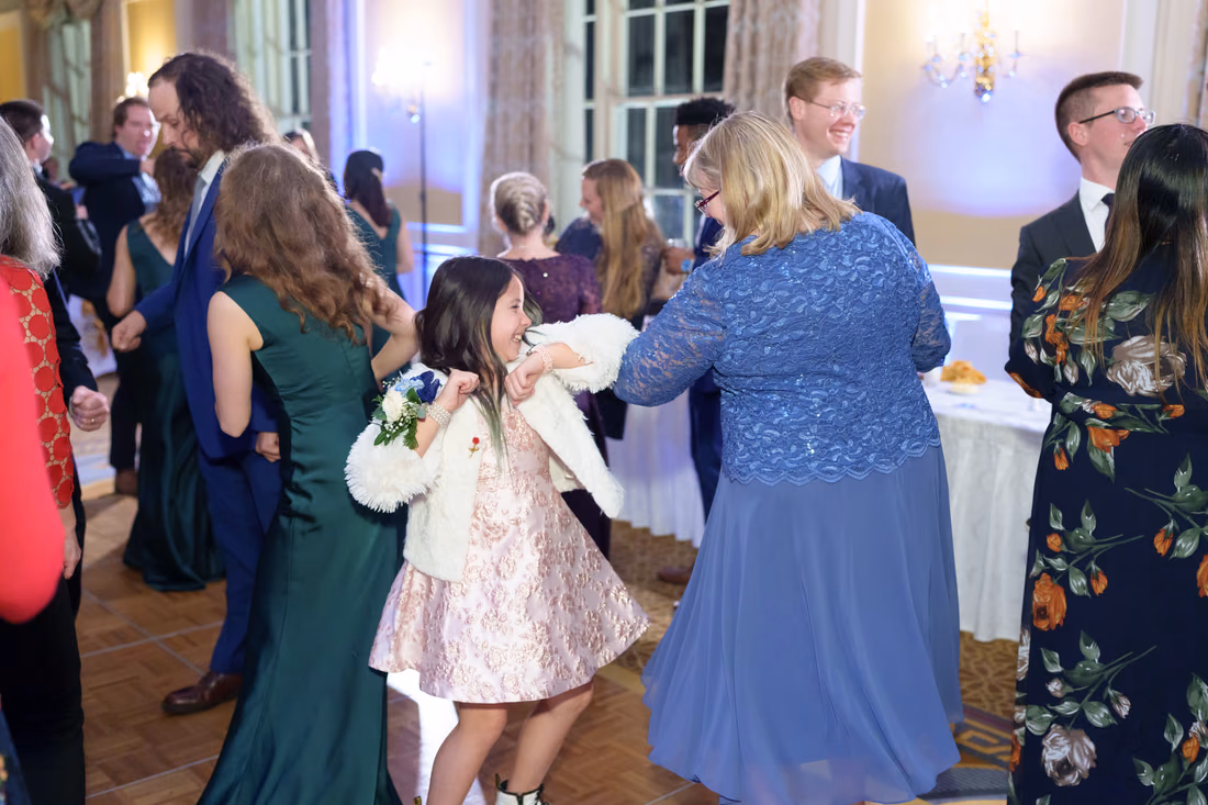 Guests dancing as the party gets started - Francis Marion Charleston