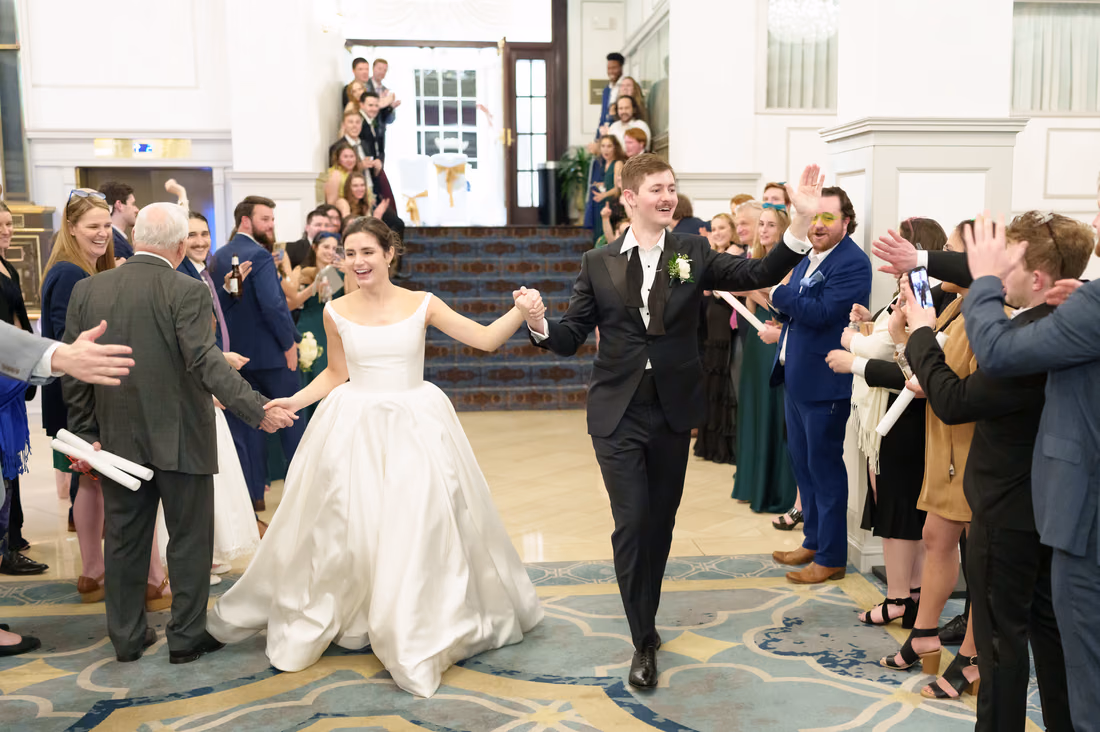 Wedding exit - Francis Marion Charleston