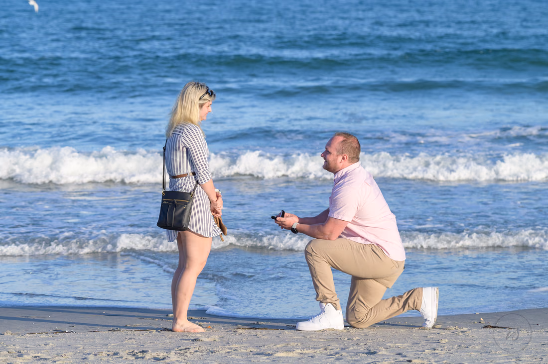 She said yes - Myrtle Beach State Park