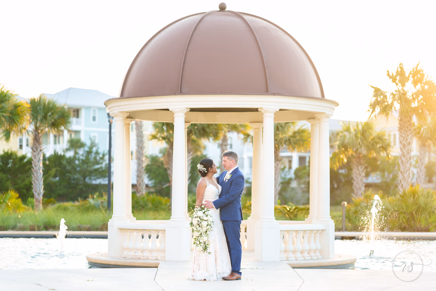Sunset in front of the gazebo - 21 Main Events