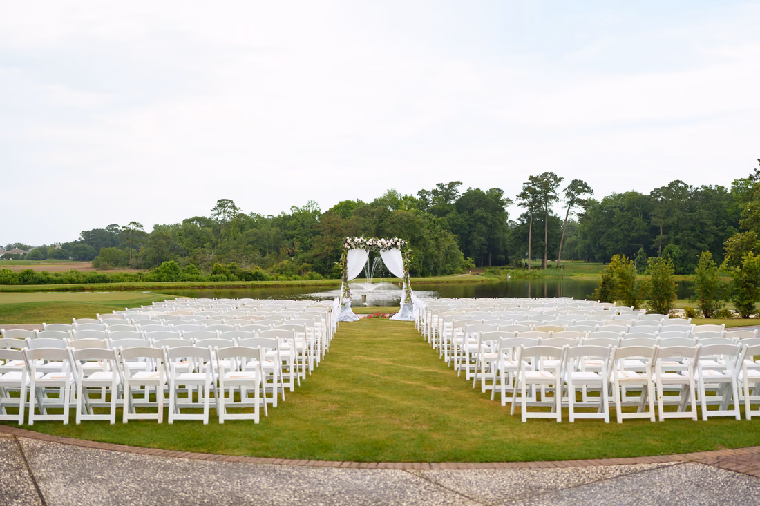 Ceremony lawn - Pawleys Plantation