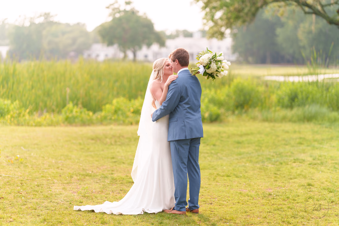 Clubhouse in the background - Pawleys Plantation