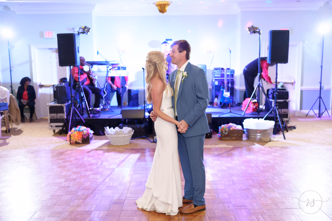 First dance with the band - Pawleys Plantation