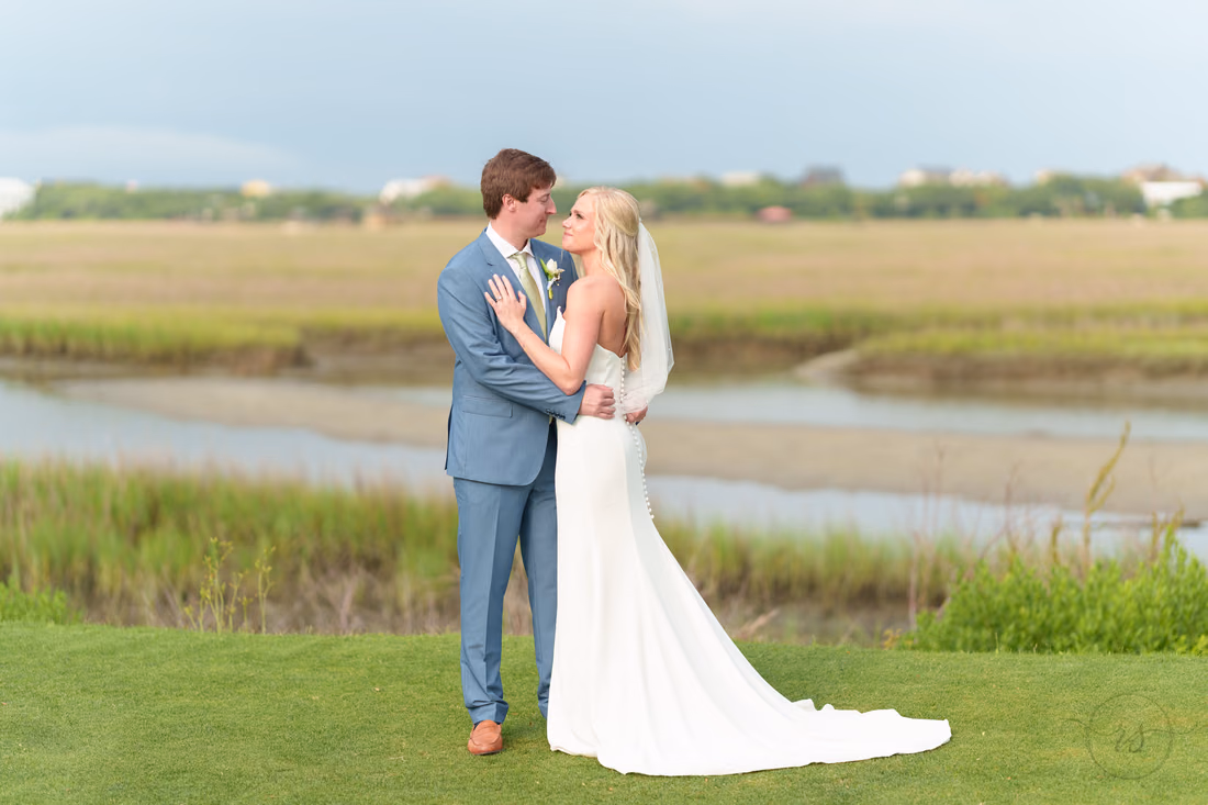 Looking at each other on the marsh - Pawleys Plantation