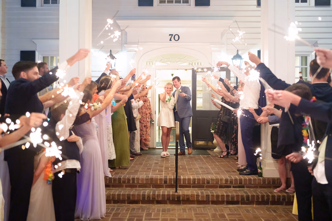 Sparkler exit - Pawleys Plantation