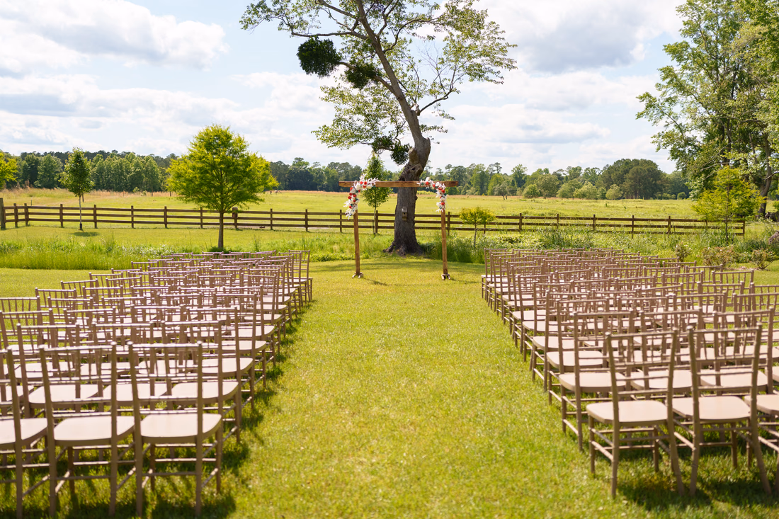 Ceremony location - Wildhorse at Parker Farms