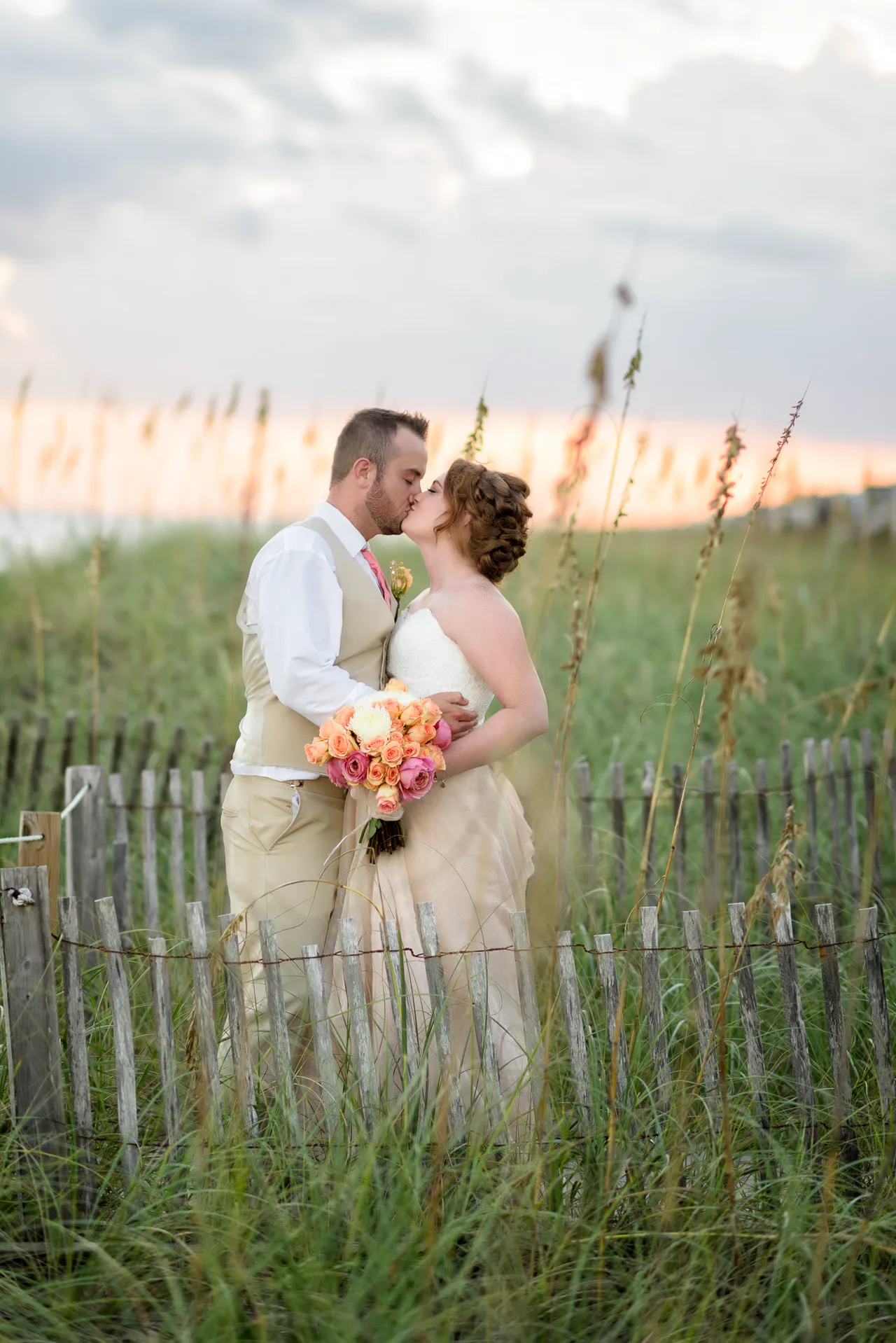 Kiss in the sea oats - North Myrtle Beach