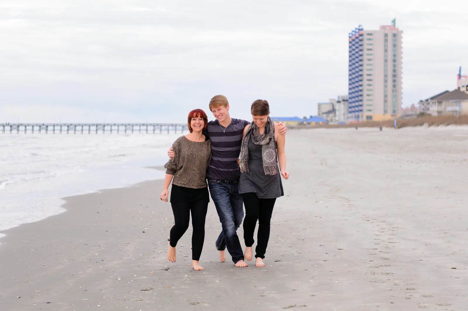 Brothers can be nice for pictures with thier sisters if they want too - North Myrtle Beach