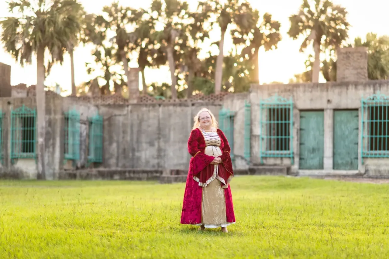 Medieval cosplay portraits at the Atalaya Castle - Huntington Beach State Park