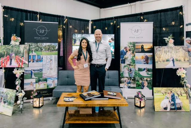 Ryan and Lizeth at the Wedding Expo in Myrtle Beach