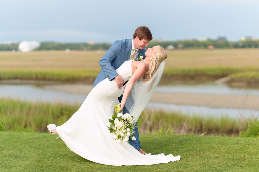Dip on the marsh - Pawleys Plantation