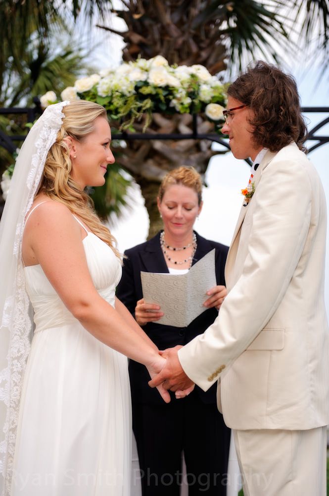 Giving vows, Breakers Resort Myrtle Beach