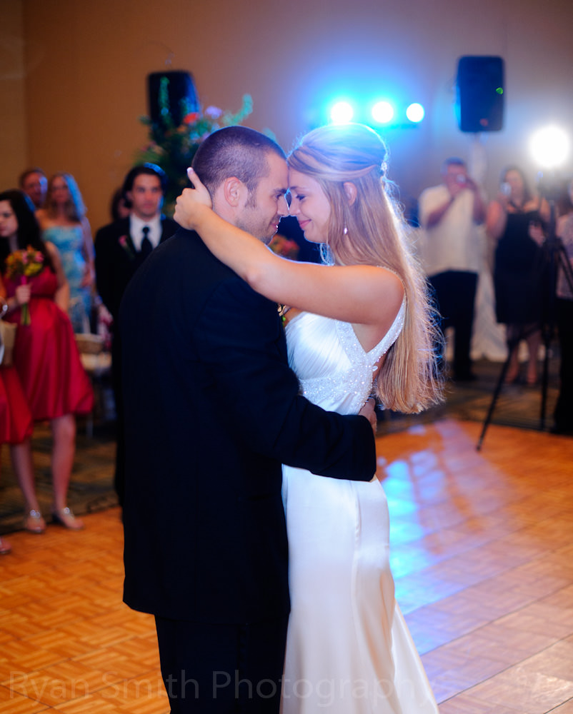 First dance at the Hilton in North Myrtle Beach