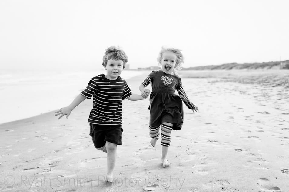 Running towards the camera - Myrtle Beach State Park