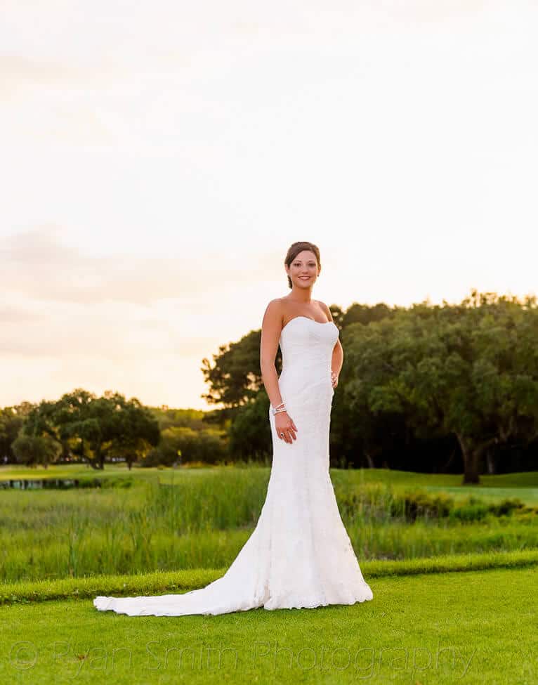 This is the one the bride picked for display at her wedding - Pawleys Plantation