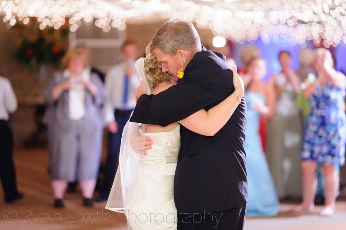 Dancing at the reception with the out of focus lights - Caravelle Resort
