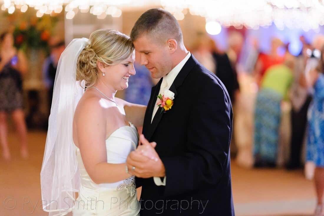 Dancing at the reception with the out of focus lights - Caravelle Resort