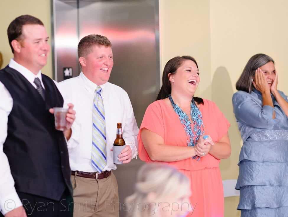 Family reactions to Shoely Wed Game