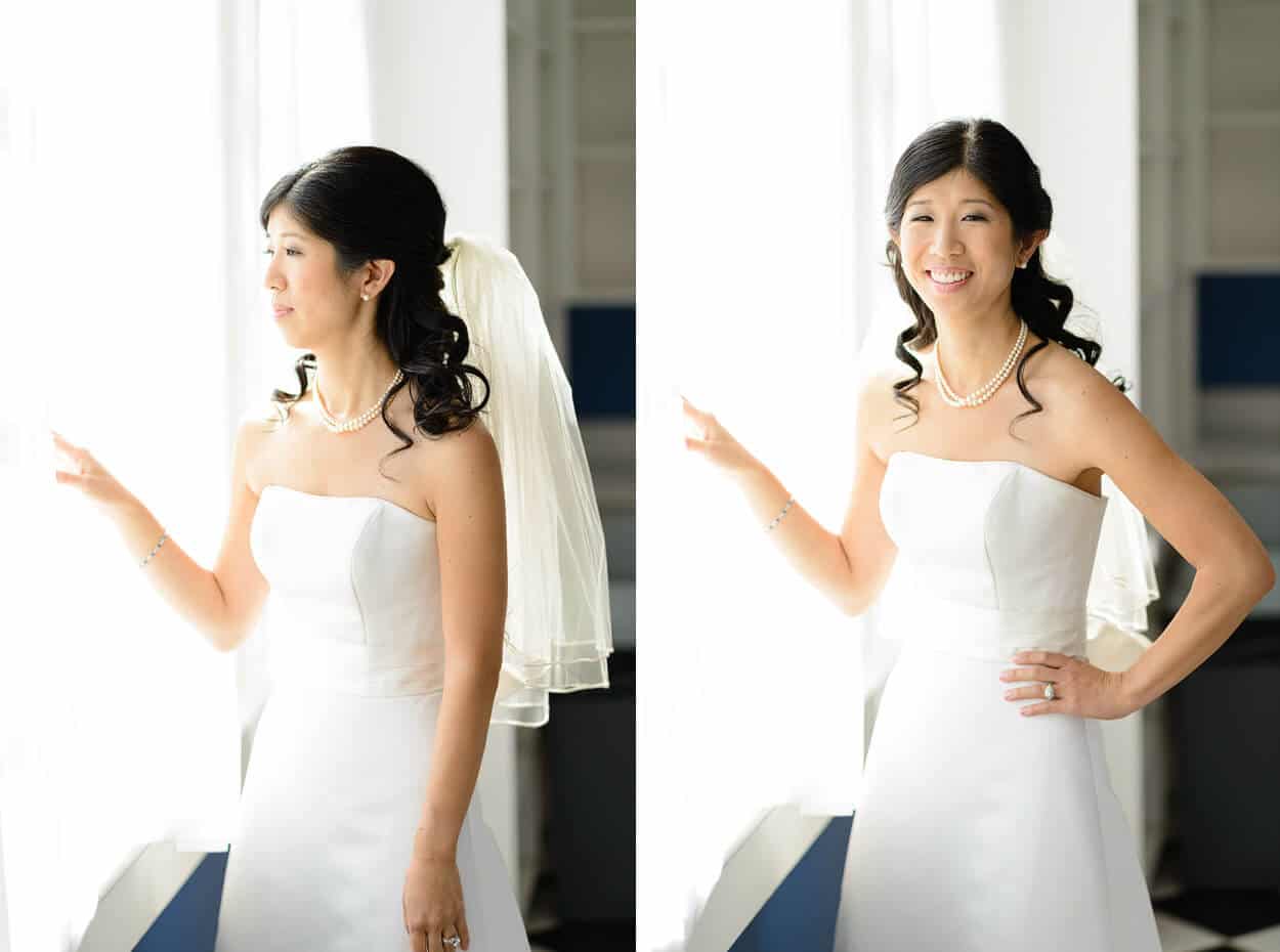 Portraits of bride before wedding - Pine Lakes Country Club