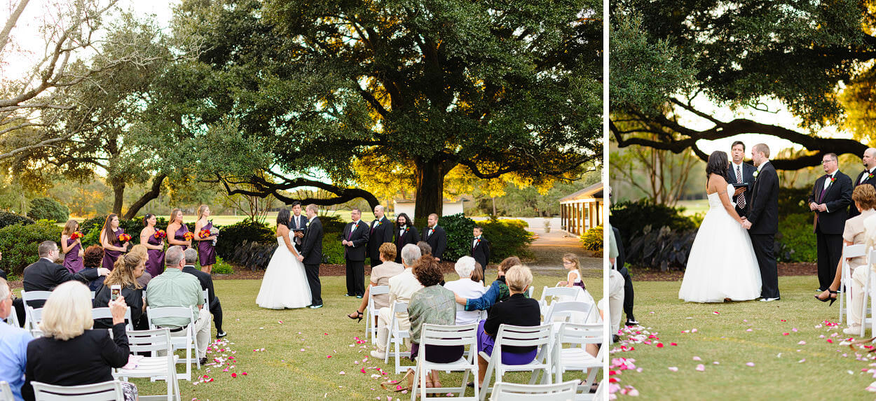 Pictures from the sunset ceremony - Litchfield Country Club