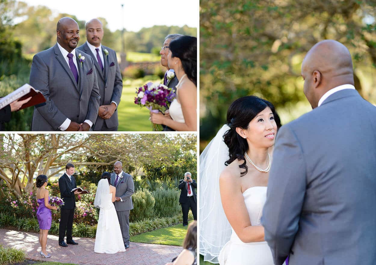 Wedding Ceremony at Pine Lakes Country Club