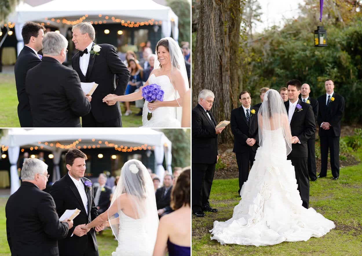 Wedding ceremony - Magnolia Plantation - Charleston