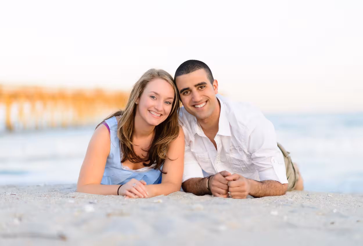 Cute couple with big smiles doing engagement pictures at the State Park in Myrtle Beach 30 cute-couple-engagement-myrtle-beach-state-park10 (29)
