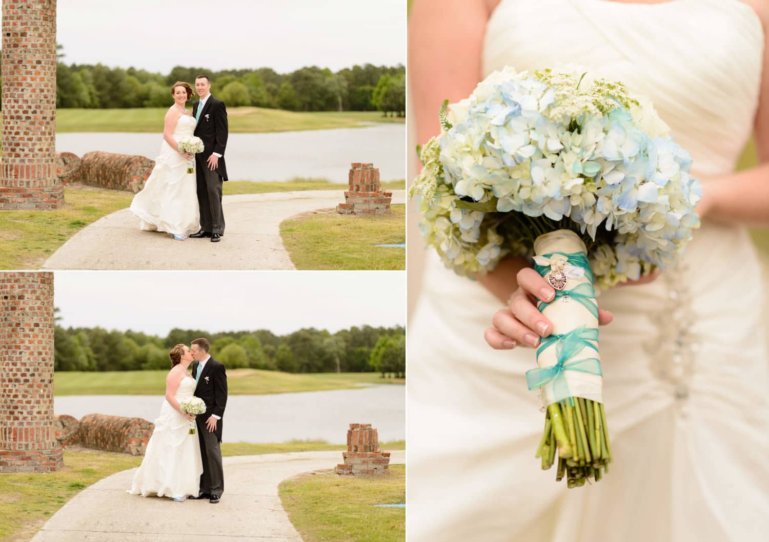 Closeup of bouquet