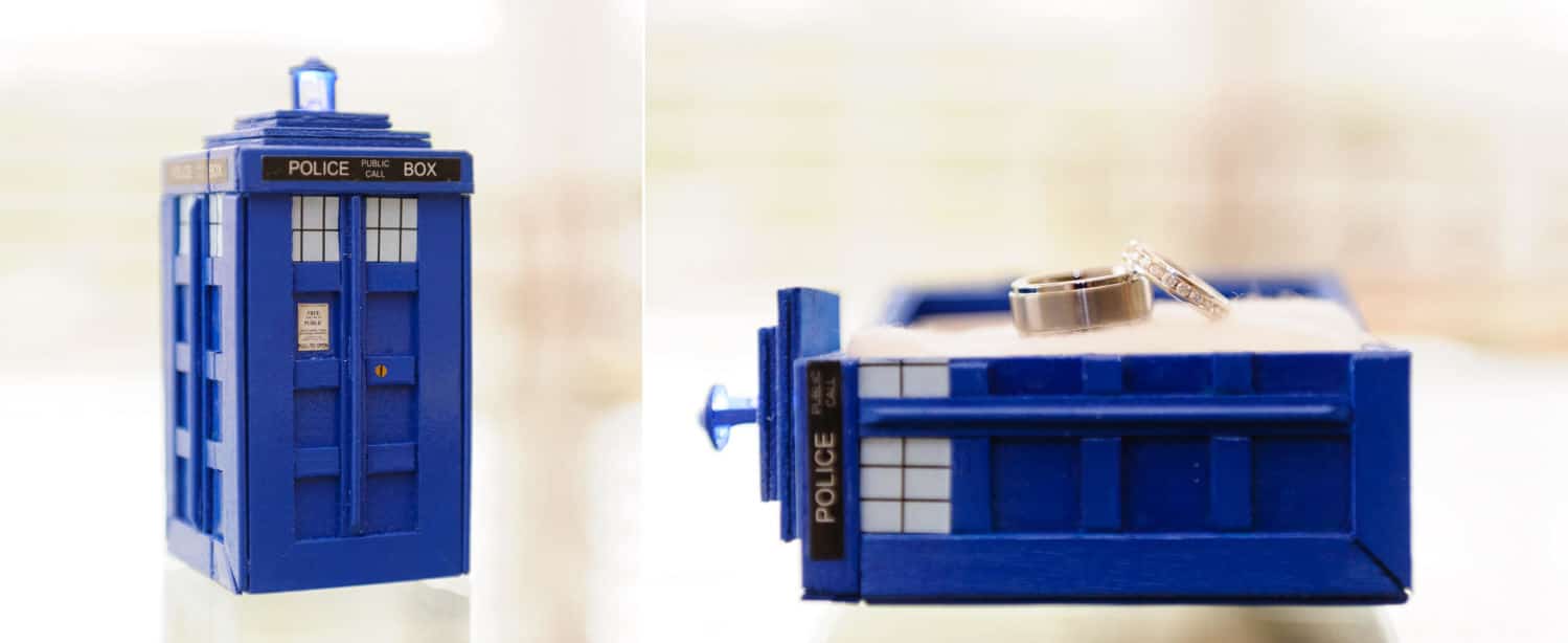 Dr. Who TARDIS ringbox