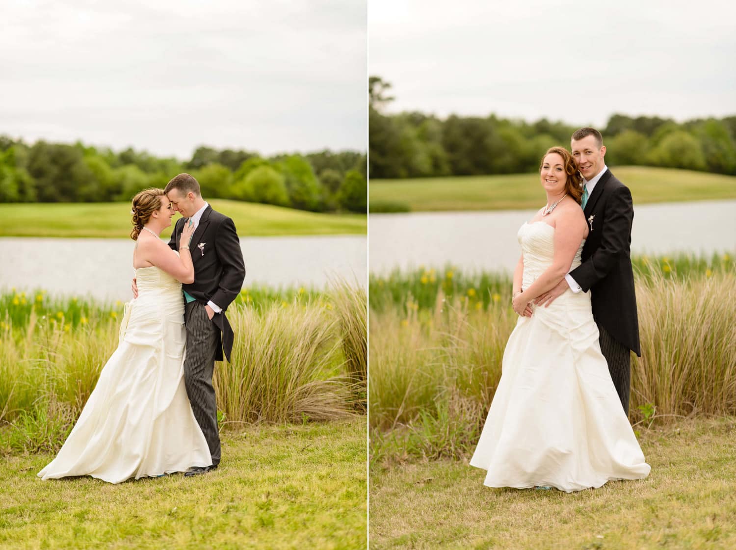 Formal portrait at Love Course lake