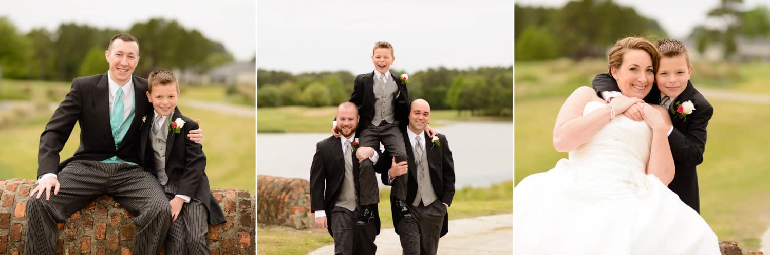 Shots with the Bride's Son - Barefoot Resort