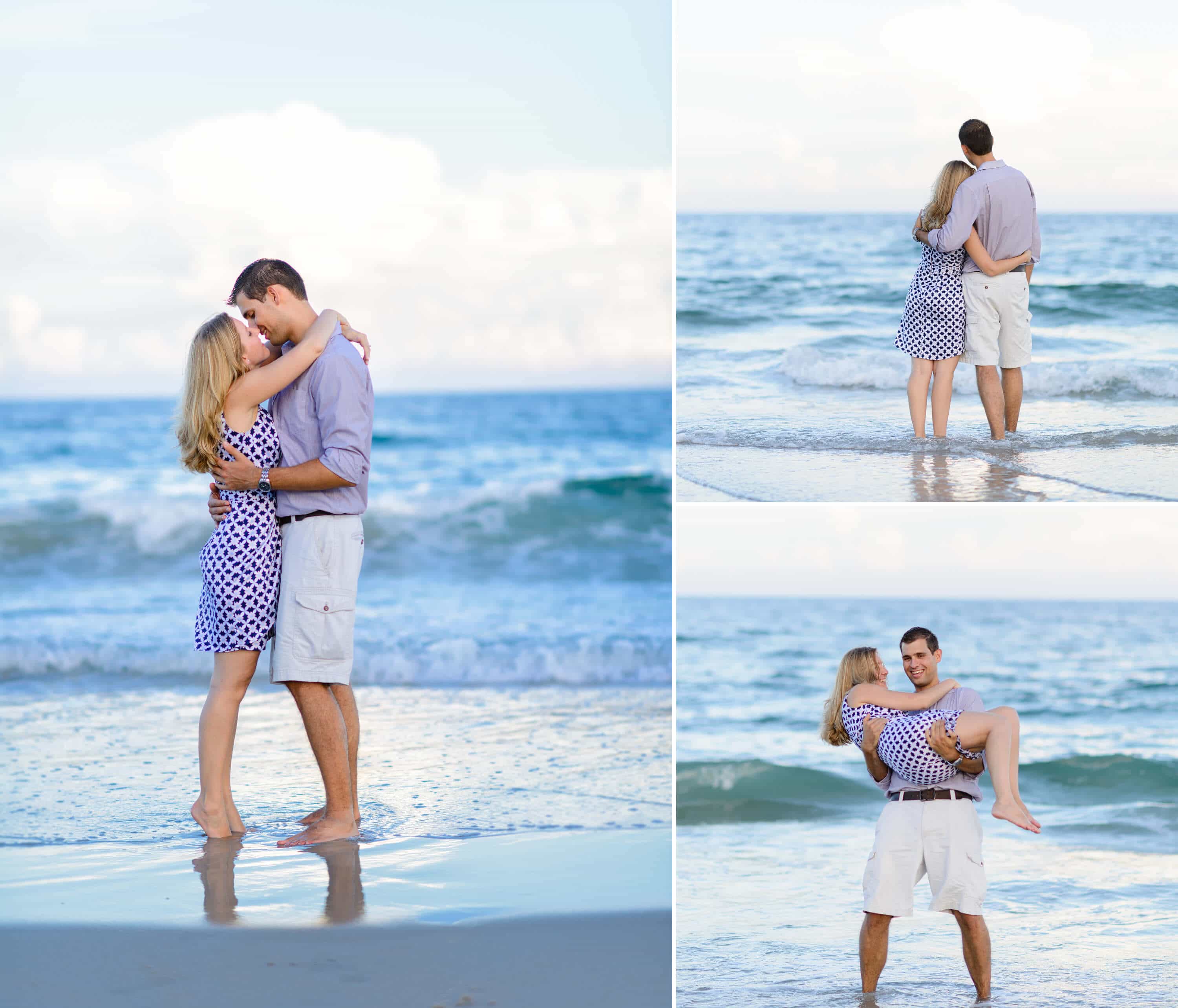 Engagement pictures at the Litchfield Golf and Beach Club