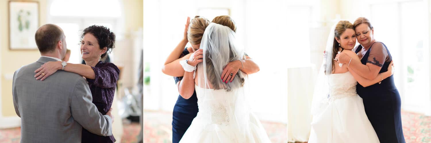 Mother dancing with daughter at Wachesaw Plantation